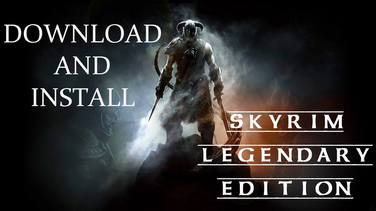 How to install mods in skyrim legendary edition free
